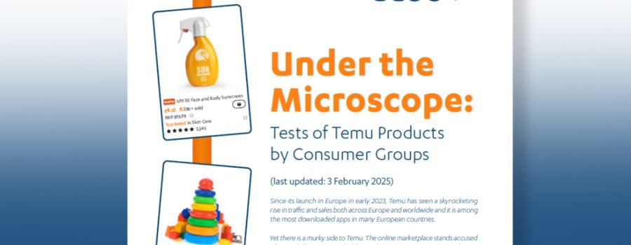 Products sold on Temu